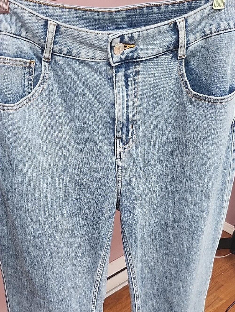 Halara Flex High Waisted Jeans Tide Blue